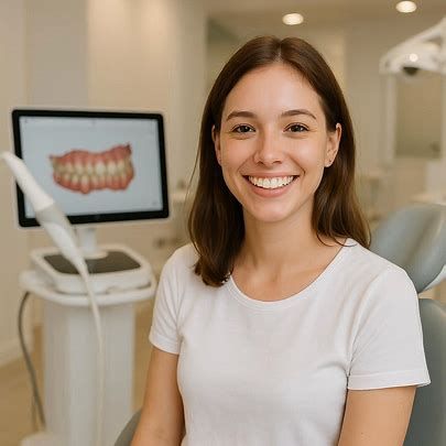 modern dental clinic with digital scanning equipment